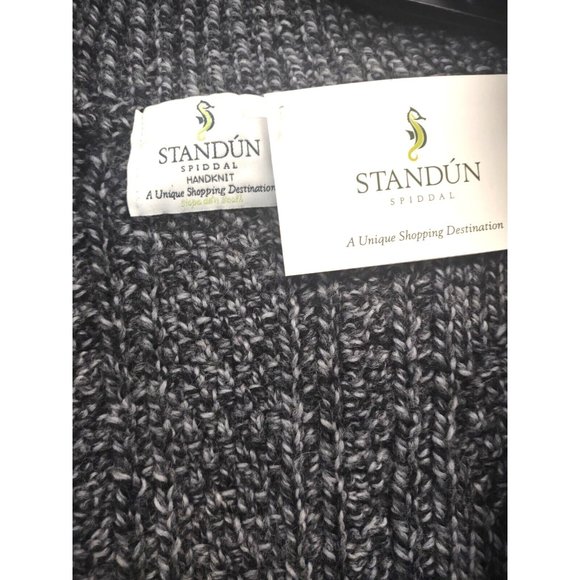 Standun Irish Wool Sweater Full Zip Cardigan - Picture 5 of 16